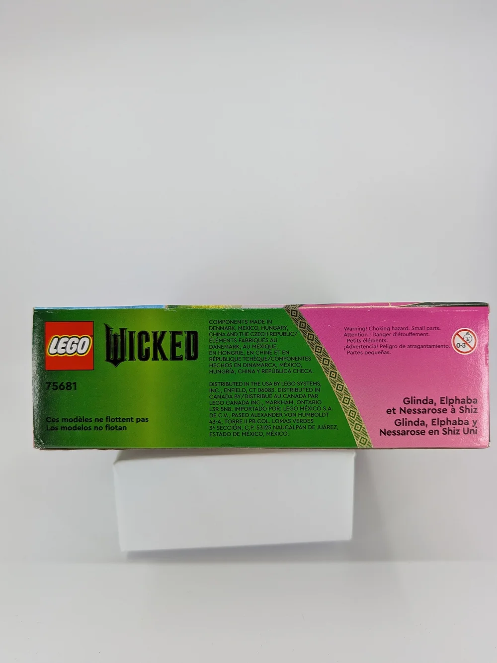 LEGO 75681 Wicked Glinda, Elphaba & Nessarose at Shiz Uni Sealed In Damaged Box